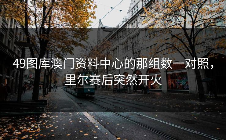 49图库澳门资料中心的那组数一对照，里尔赛后突然开火