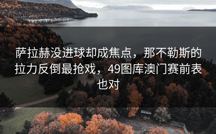 萨拉赫没进球却成焦点,那不勒斯的拉力反倒最抢戏,49图库澳门赛前表也对 萨拉赫没进球却成焦点,那不勒斯的拉力反倒最抢戏,49图库澳门赛前表也对